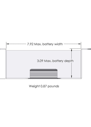 XS Power 510 - 375 Side Mount
