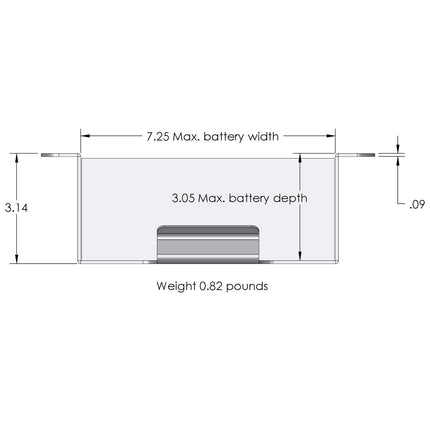 XS Power 511 - 680 Side Mount