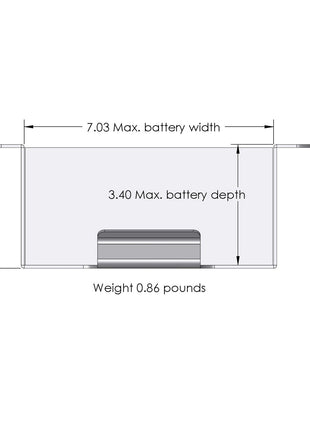 XS Power 514 - 545 Side Mount