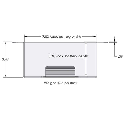 XS Power 514 - 545 Side Mount