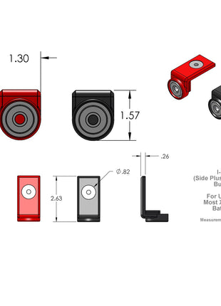 XS Power 551 Battery Side Post Adaptor