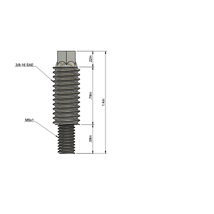 XS Power 587 Battery Post Adaptor