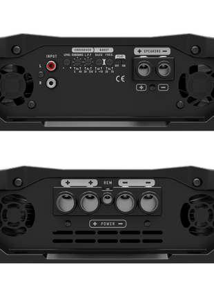 STETSOM BRAVO BASS 8K Mono 1-Channel Class D - 8000 Watts DIGITAL SUBWOOFER AMPLIFIER