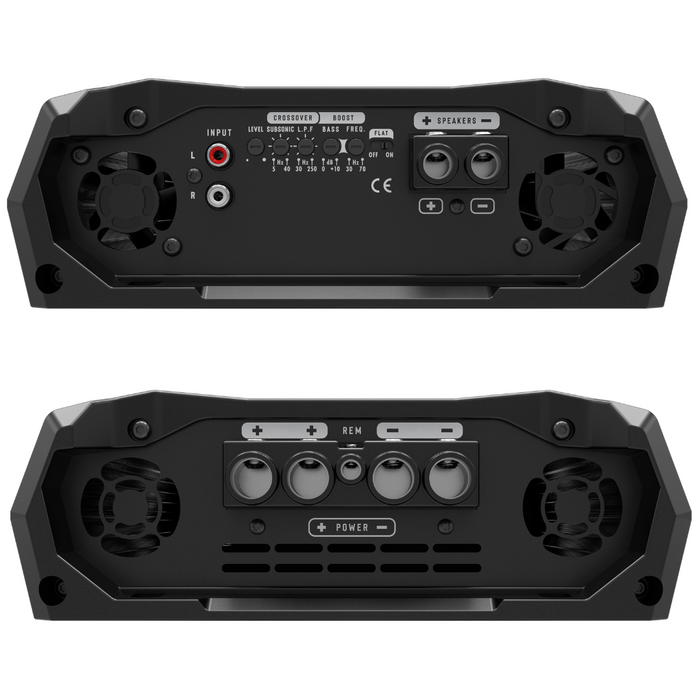 STETSOM BRAVO BASS 8K Mono 1-Channel Class D - 8000 Watts DIGITAL SUBWOOFER AMPLIFIER