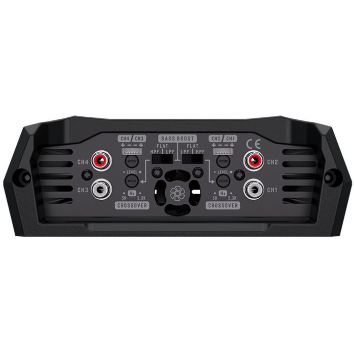 STETSOM BRAVO HQ 800.4 MULTICHANNEL CAR AUDIO DIGITAL AMPLIFIER (2 OHMS STABLE - 800 WATTS RMS)