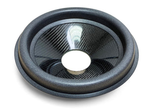12″ Carbon Fiber Subwoofer Cone - Big Roll - 3″ Opening