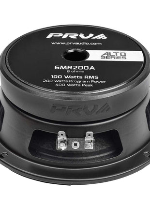 PRV Audio 6MR200A 6.5" 8-Ohm 200W Midrange Car Pro Audio Speaker MID