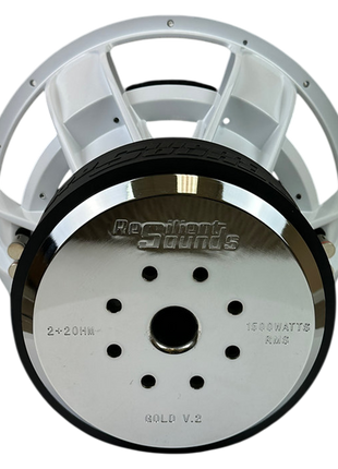 RESILIENT SOUNDS GOLD V2 15" DUAL 4 OHM (D4) SUBWOOFER