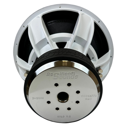 RESILIENT SOUNDS GOLD V2 18" DUAL 2 OHM (D2) SUBWOOFER