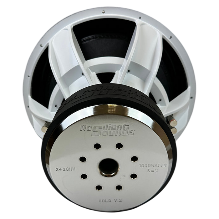 RESILIENT SOUNDS GOLD V2 18" DUAL 2 OHM (D2) SUBWOOFER