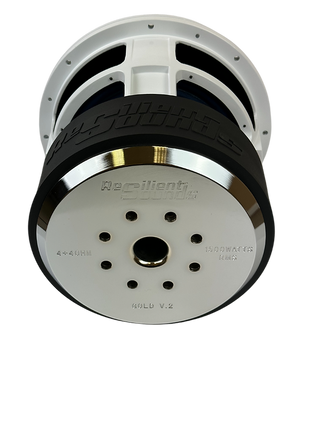 RESILIENT SOUNDS GOLD V2 10" DUAL 4 OHM (D4) SUBWOOFER