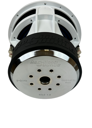 RESILIENT SOUNDS GOLD V2 12" DUAL 4 OHM (D4) SUBWOOFER