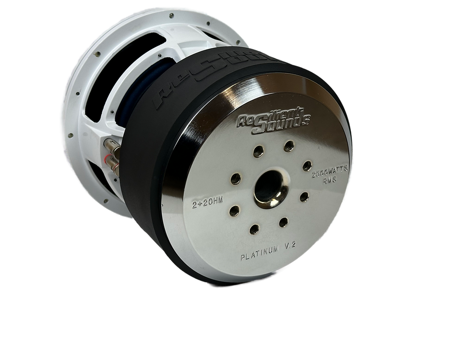 RESILIENT SOUNDS PLATINUM V2 10" DUAL 1 OHM (D1) SUBWOOFER