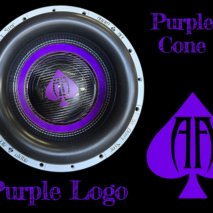 AUDIO ACE JESTER 12" DUAL 2 OHM SUBWOOFER