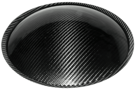 11.81" (300mm) Carbon Fiber Speaker Subwoofer Dust Cap image 0