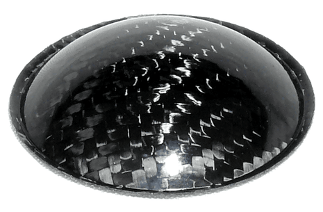 2.13" (54mm) Carbon Fiber Speaker Subwoofer Dust Cap image 0