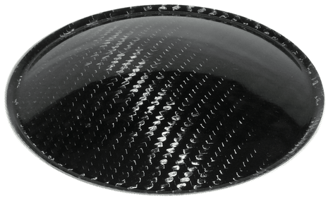 5.12" (130mm) Carbon Fiber Speaker Subwoofer Dust Cap image 0