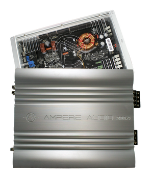 Ampere Audio AA-200.4 350Wx4 Four Channel Car Amplifier – High Power Car Audio Amp