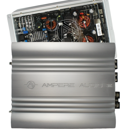 Ampere Audio AA-3K 3,000W Mono Block Car Amplifier – High Power Car Audio Amp