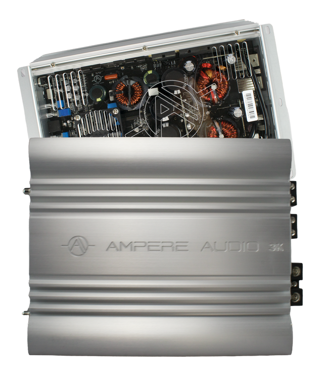 Ampere Audio AA-3K 3,000W Mono Block Car Amplifier – High Power Car Audio Amp