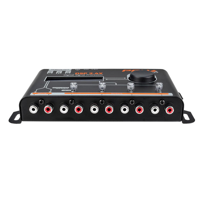 PRV Audio DSP2.4X 4-Channel Digital Signal Processor w/ Built-In LCD DIsplay