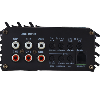 Horizon HZ-900.5 900 Watt 5-Channel Amplifier