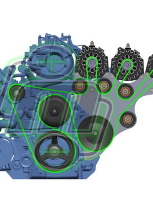Mechman Alternators Triple Alternator Bracket 99-13 GM Trucks w/4.8L, 5.3L, 6.0L & 6.2L
