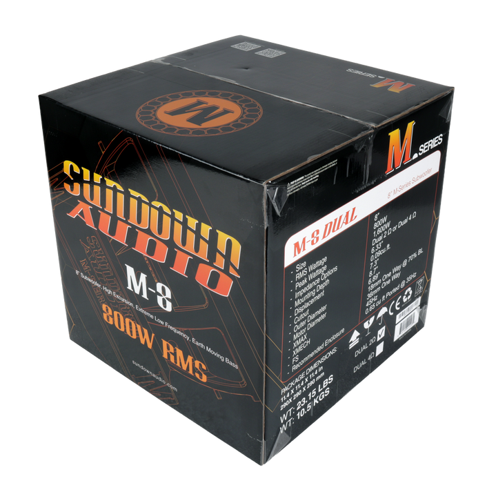 M-Series M8 1600W Subwoofer