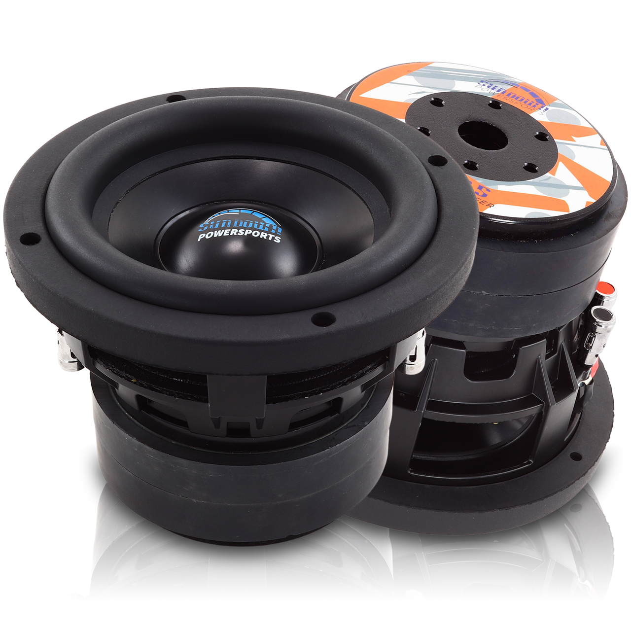 2 PSE-6.5 6.5" Powersports Subwoofers & 1 SAM-600.1 Combo Deal