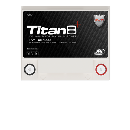 XS Power Titan8 PWR-S5 1200 12V Lithium BCI Group 35 Battery