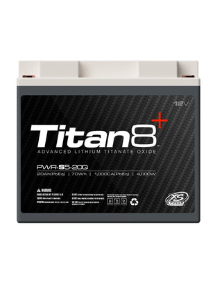 XS Power Titan8 PWR-S5-20Q 12V Lithium BCI Group 20/20L Battery