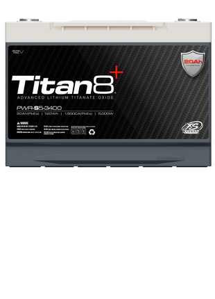 XS Power Titan8 PWR-S5-3400 12v Lithium BCI Group 34 Battery