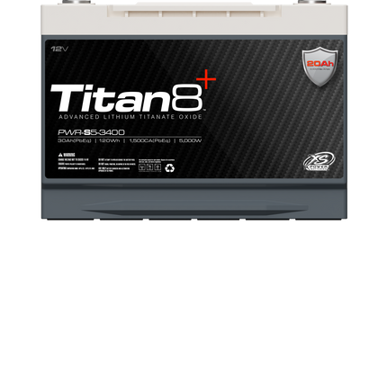 XS Power Titan8 PWR-S5-3400 12v Lithium BCI Group 34 Battery