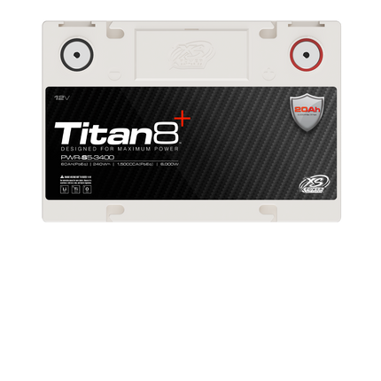 XS Power Titan8 PWR-S5-3400 12v Lithium BCI Group 34 Battery
