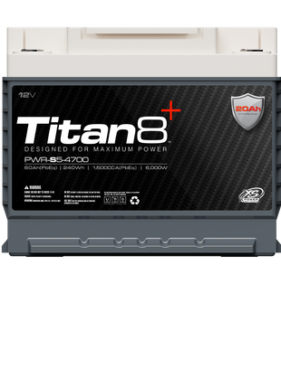 XS Power Titan8 PWR-S5-4700 12v Lithium BCI Group 47 Battery