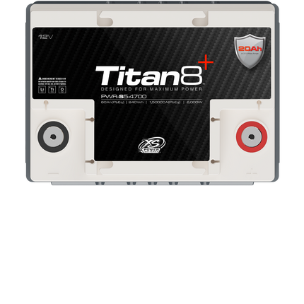 XS Power Titan8 PWR-S5-4700 12v Lithium BCI Group 47 Battery