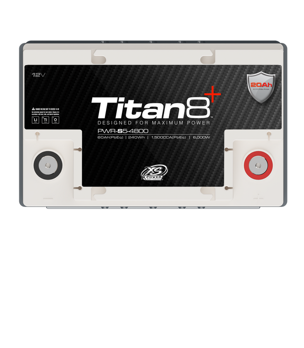 XS Power Titan8 PWR-S5-4800 12V Lithium BCI Group 48 Battery