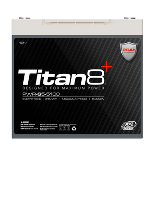 XS Power Titan8 PWR-S5-5100 12V Lithium BCI Group 51 Battery