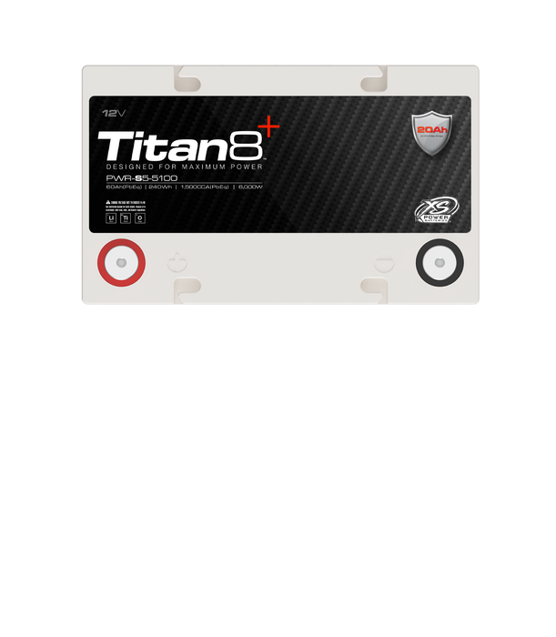 XS Power Titan8 PWR-S5-5100 12V Lithium BCI Group 51 Battery