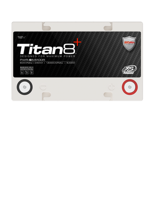 XS Power Titan8 PWR-S5-5100R 12V Lithium BCI Group 51R Battery