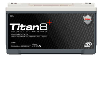 XS Power Titan8 PWR-S5-6500 12V Lithium BCI Group 65 Battery
