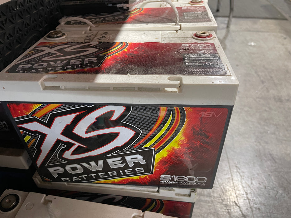 B Stock XS Power S1600 16 Volt AGM 2000 Amp Sealed Starting/Racing Battery/Power Cell