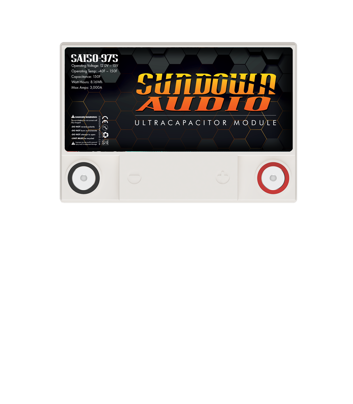 Sundown Audio SA150-975L Super Capacitor Battery