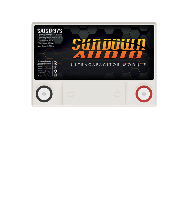 XS Power SB150-975L 12V Super Capacitor Bank, Max Power 1200W, 150 Farad