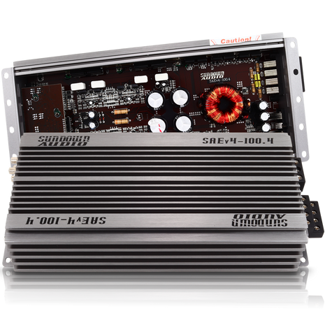SAEv4-100.4 4-Channel Amplifier - Sundown Audio