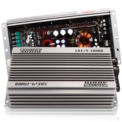 SAEv4-1500.1D Amplifier - Sundown Audio