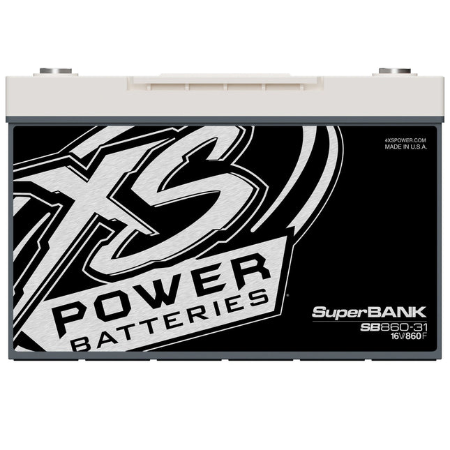XS Power SB860-31 16V BCI Group 31, Super Capacitor Bank, Max Power 8,000W, 860 Farad