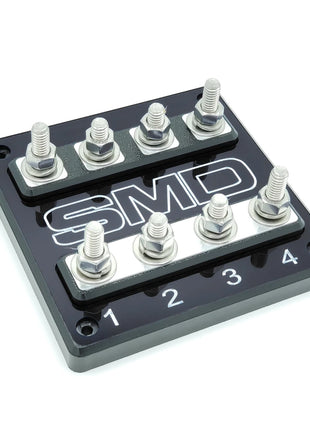 SMD QUADHSFBALM Quad Anl Fuse Block Black