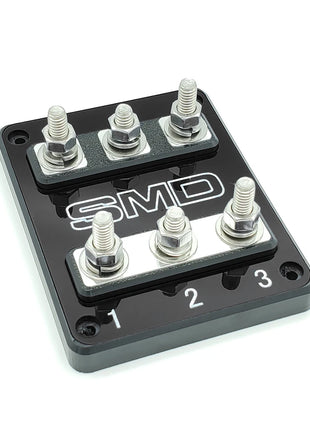 SMD TRIPHSFBALM Triple Anl Fuse Block Black