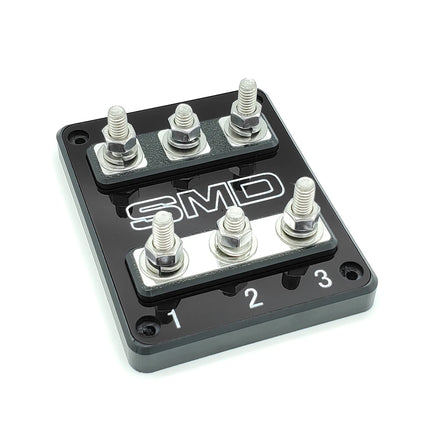 SMD TRIPHSFBALM Triple Anl Fuse Block Black